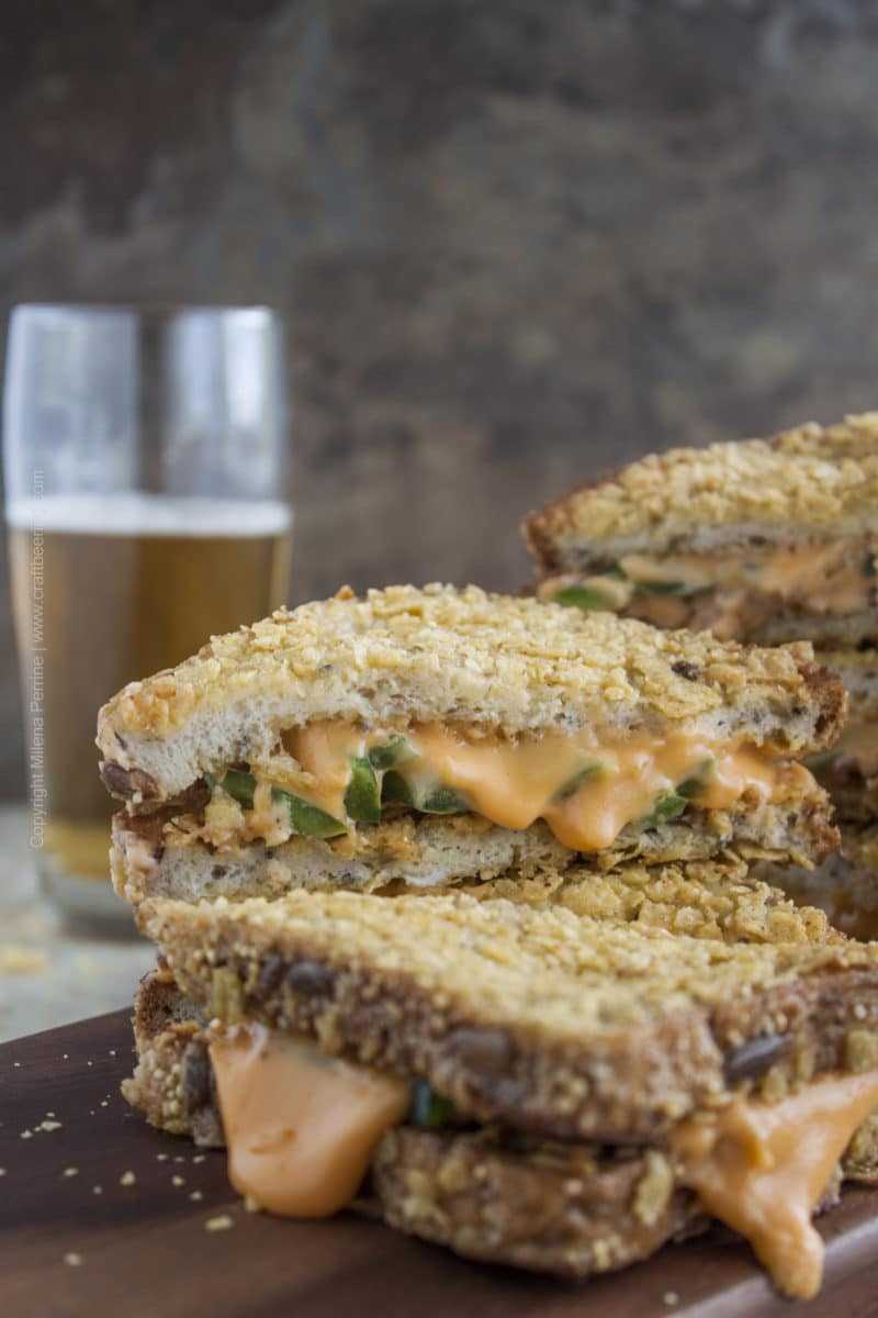 Beer Cheese Grilled Cheese Sandwich. Yet, it is a mouthful.