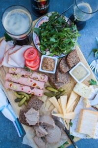 German Meat and Cheese Board