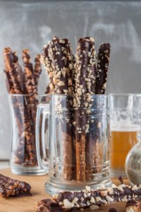 Hops Salted Chocolate Covered Pretzels