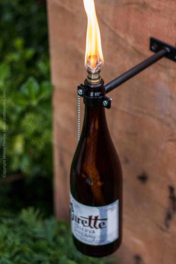 Beer Bottle Tiki Torch, a unique gift for beer lovers