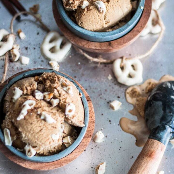 Best stout ice cream recipe with double the stout! #stouticecream