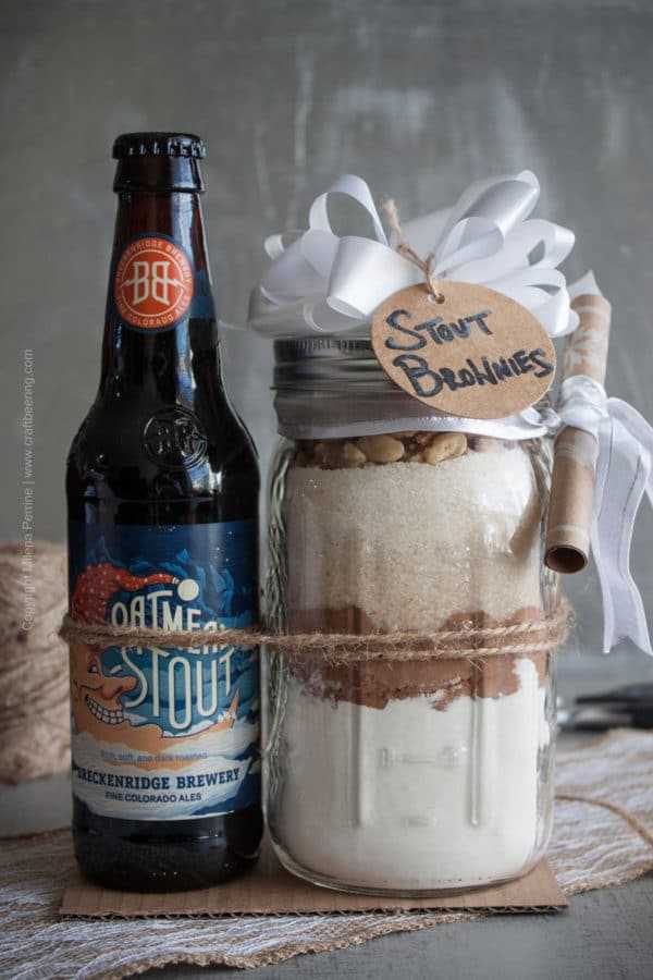 DIY Stout Brownie Mix Gift