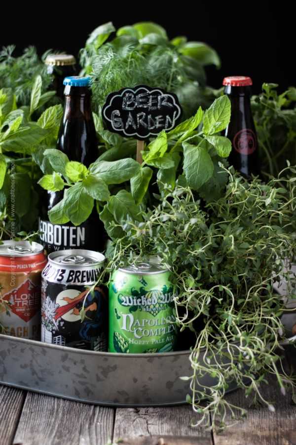 Beer garden:) Who could turn down a beer gift like this? #beer #beergift #biergarten #beergarden