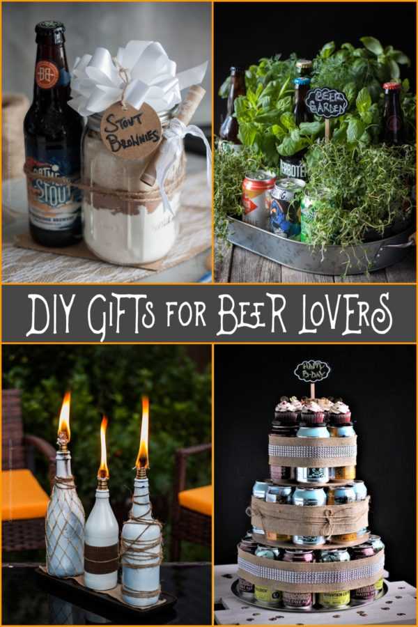 DIY Gifts for Beer Lovers - A Round of