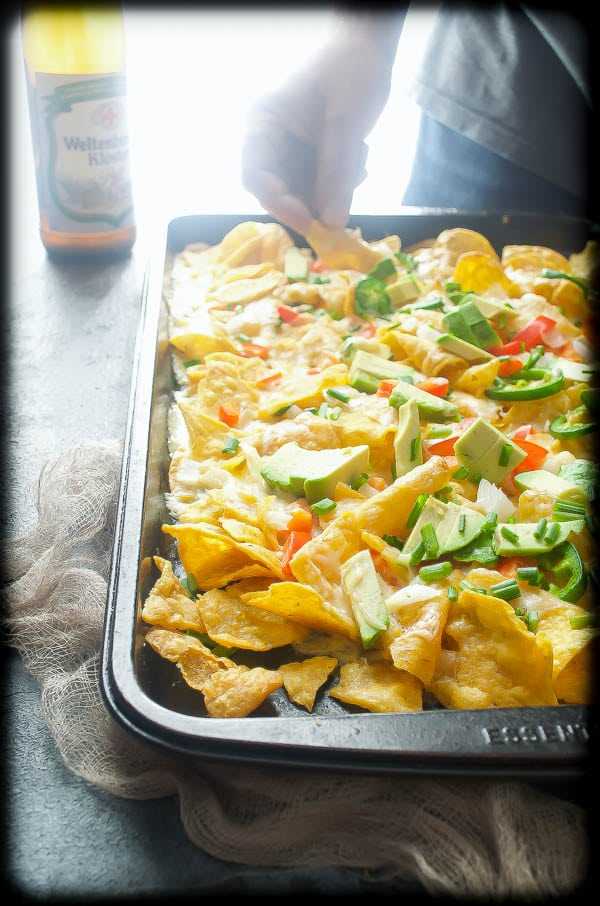 Recipes with Beer | Beer Cheese Nachos