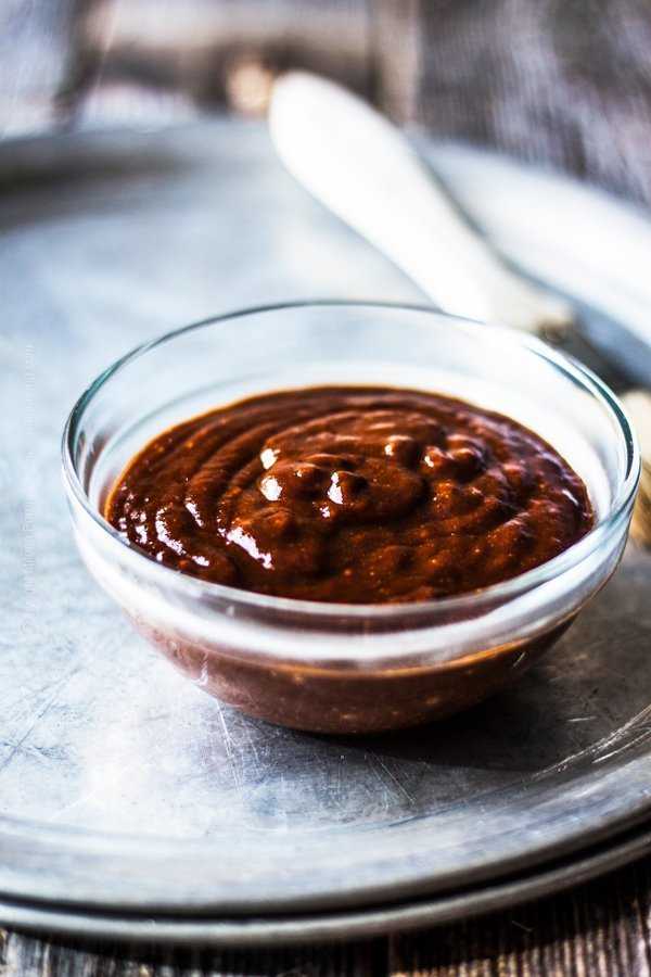 Mole sauce with chocolate stout - deep, rich and complex flavors. 