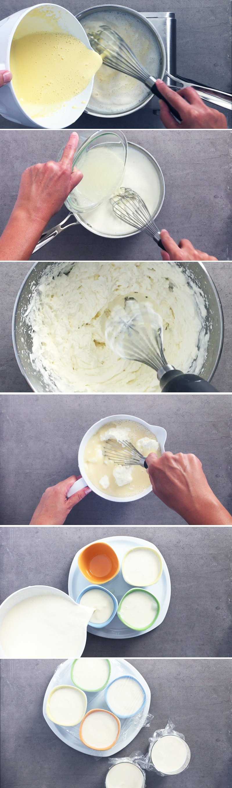 Steps to make Bavarian Cream part 2