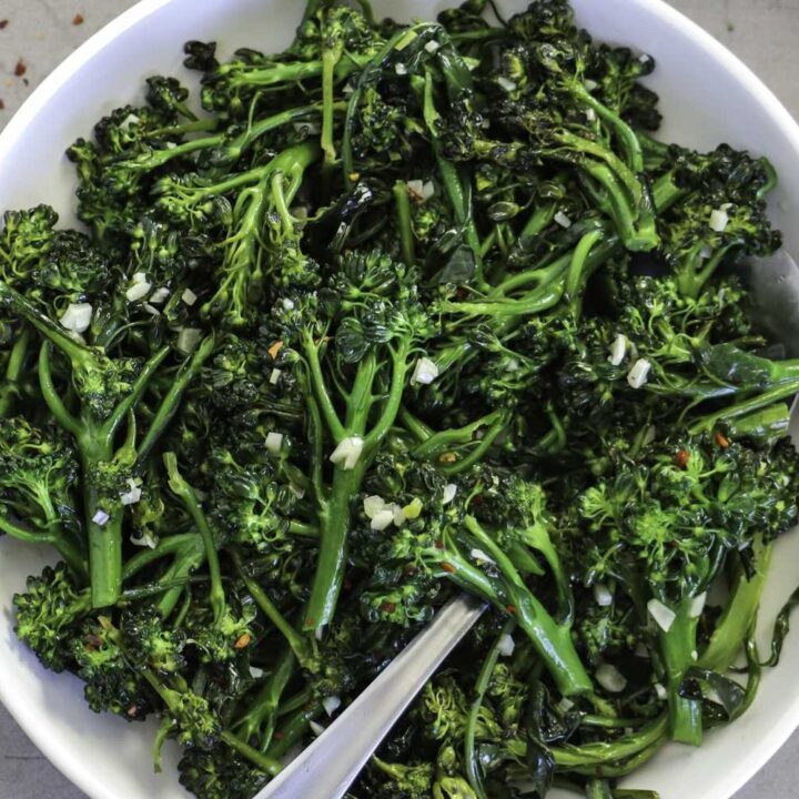 How to Cook Broccolini with Garlic