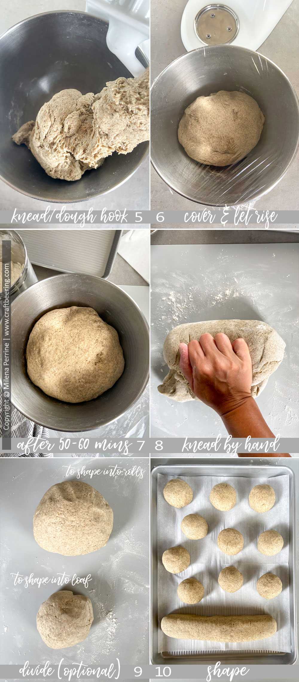 How to make beer bread with rye flour