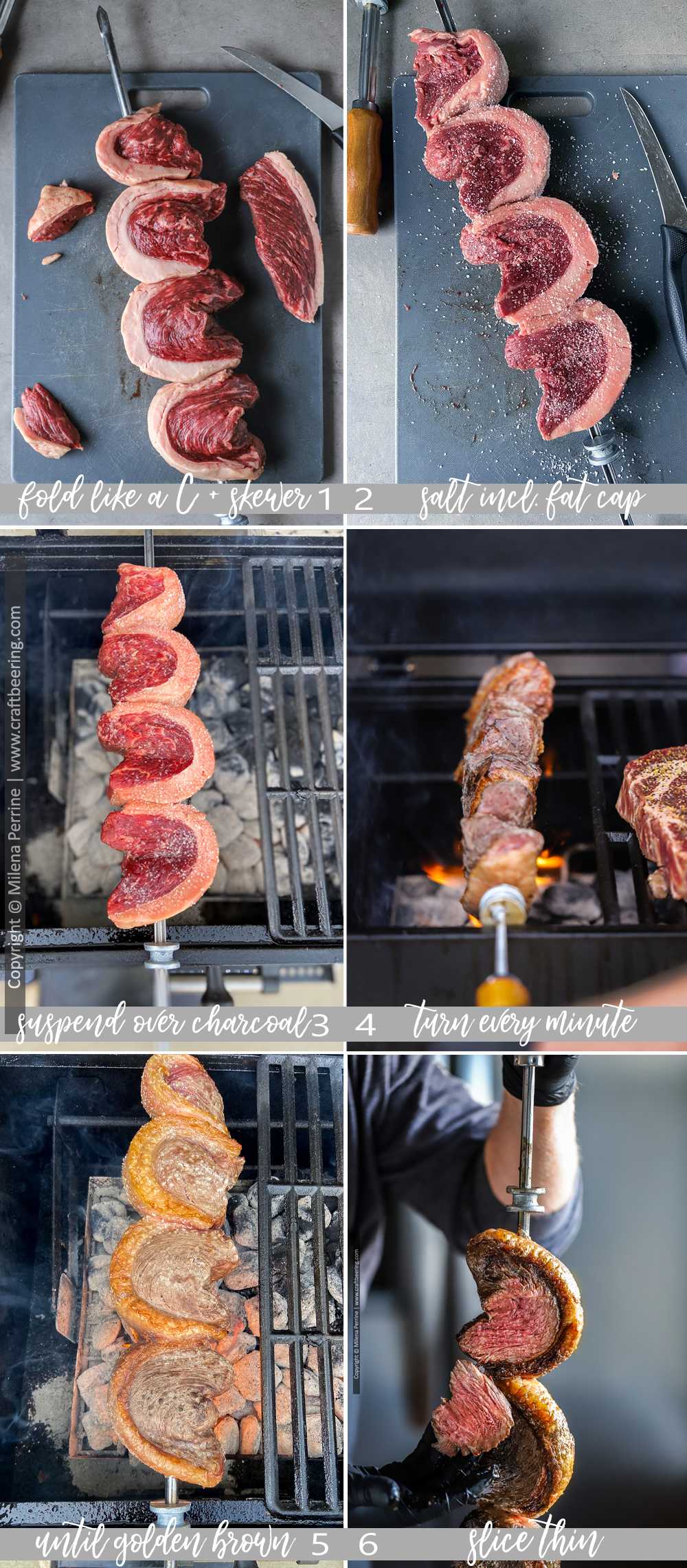 How to cook picanha steak in the traditional Brazilian churrasco style.