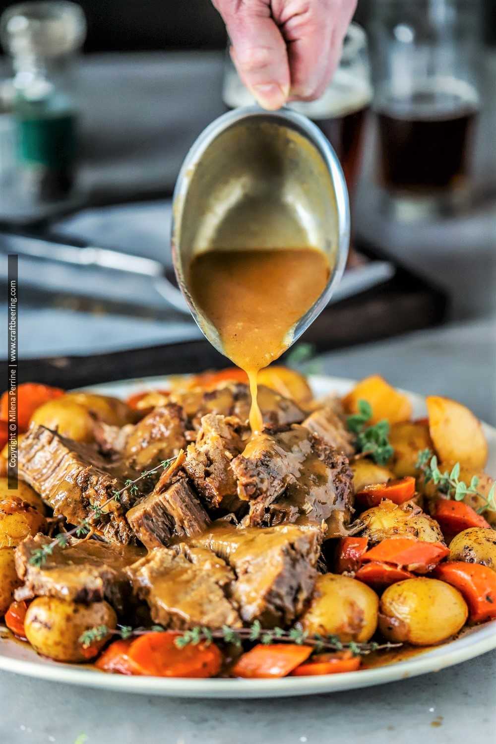 Eye of Round Pot Roast (Slow Cooker or Dutch Oven) – Craft Beering