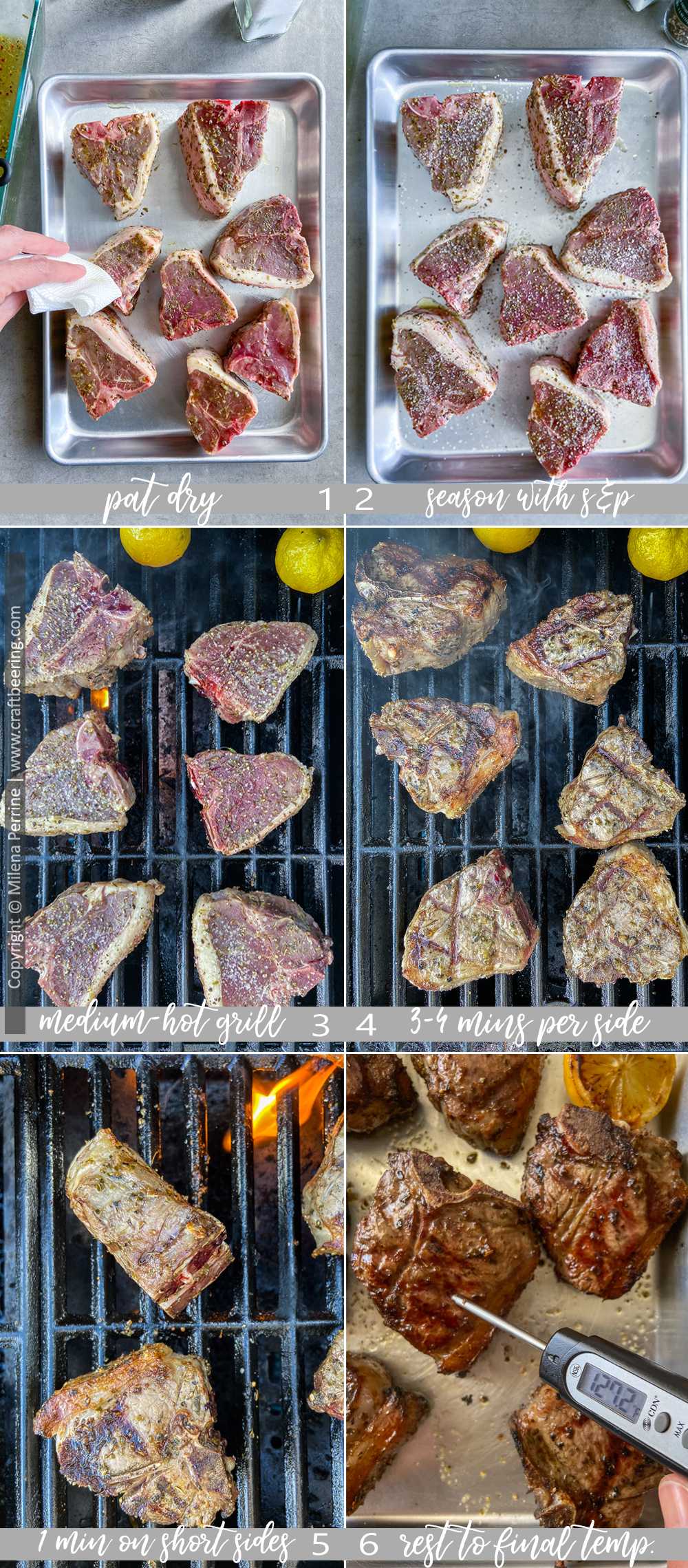 How to cook loin lamb chops on the grill