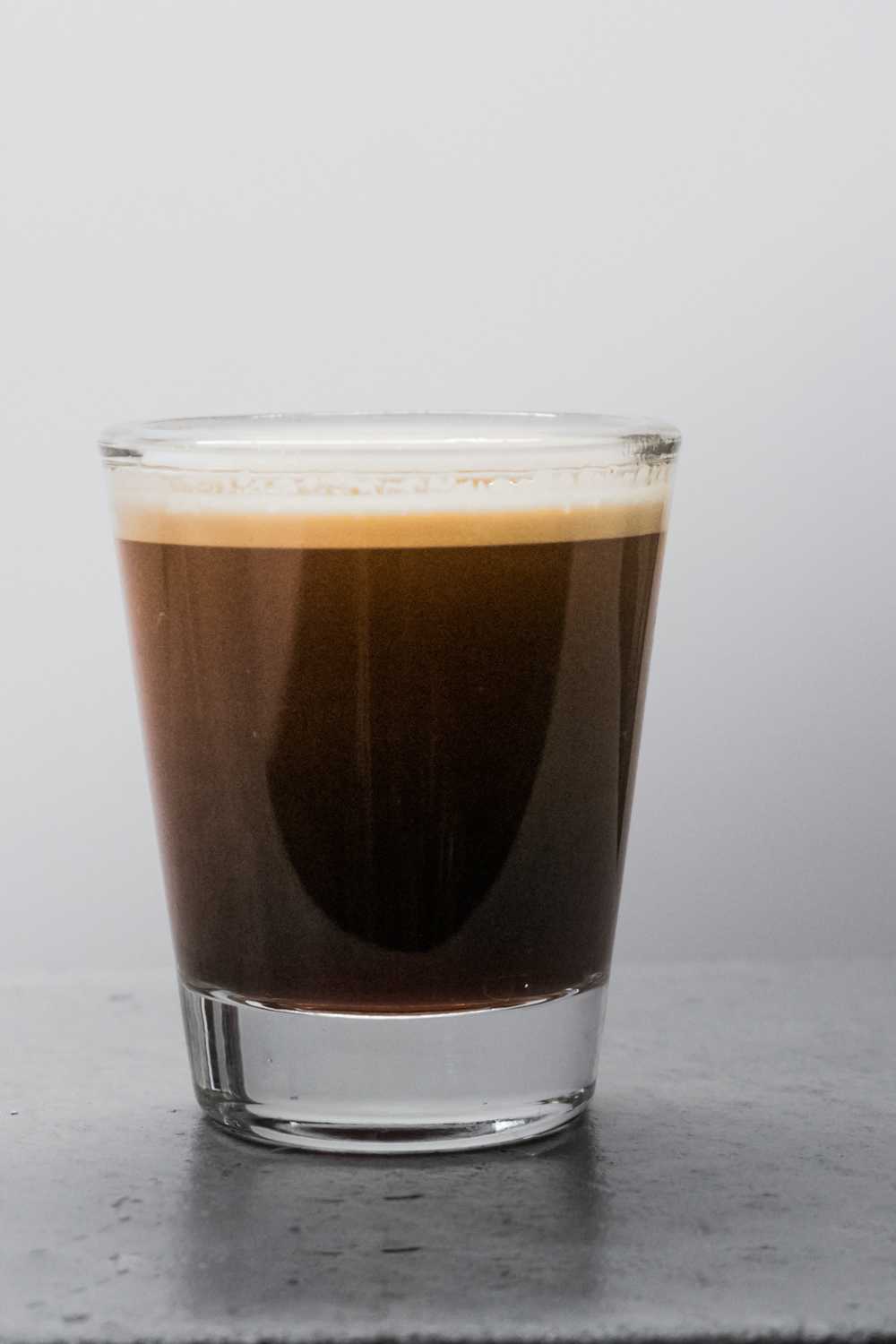 Espresso shot glass