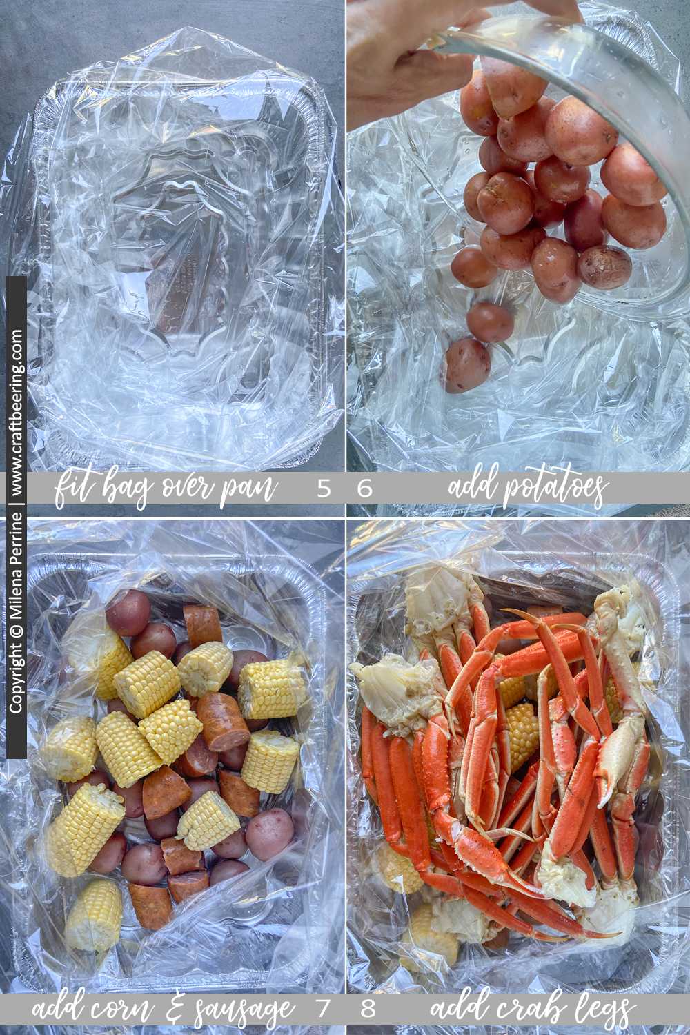 How to make seafood boil in a bag