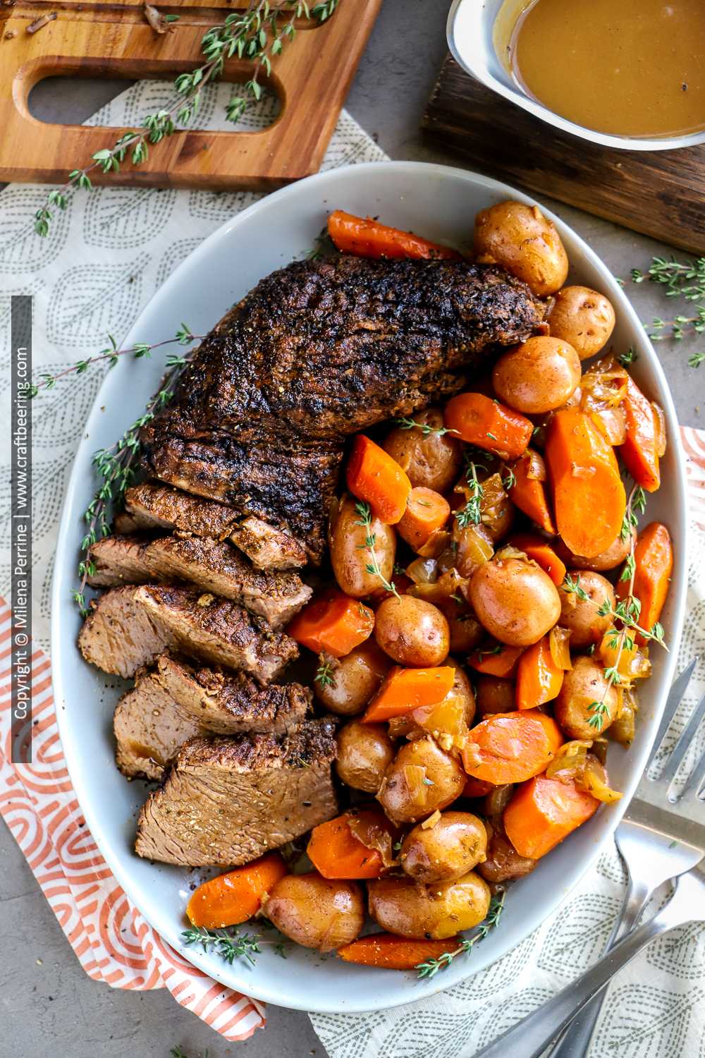 Tri Tip Slow Cooker Recipe with Vegetables & Gravy – Craft Beering