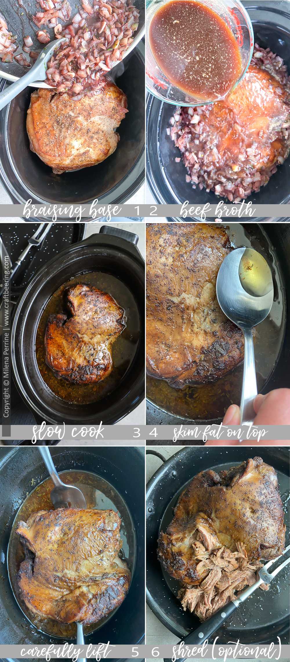 How to cook crock pot lamb leg.