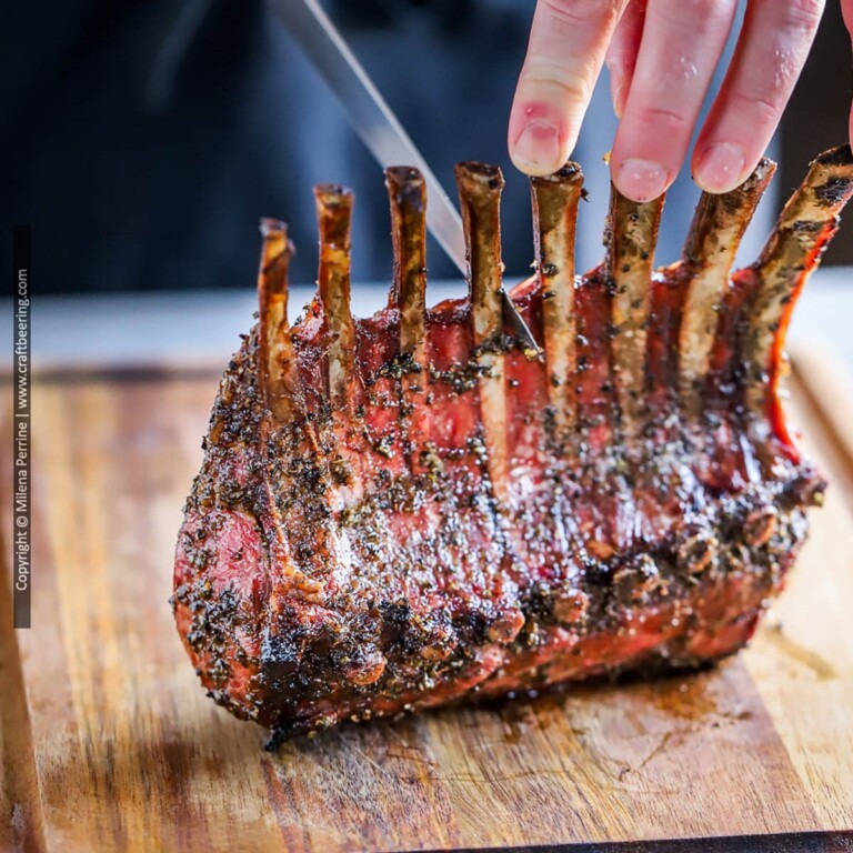 Smoking Lamb Rack to Tender Perfection